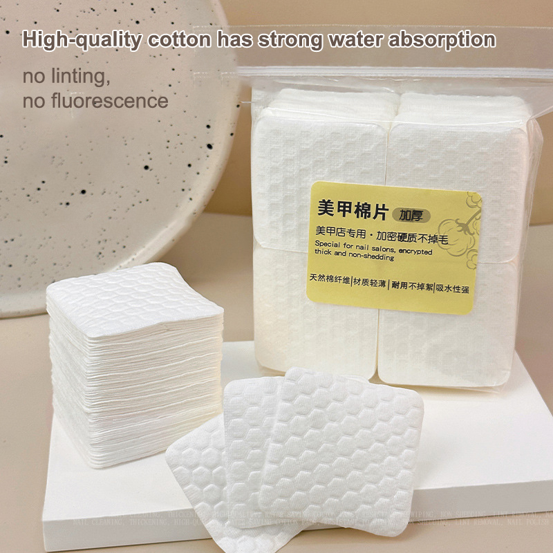 Nail Art Halal - 200/500Pcs Thickening Profession Cotton Pads For