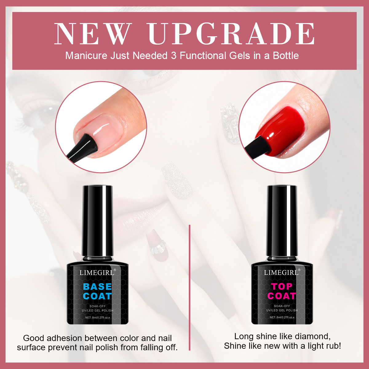 Poly Nail Gel Set for Extensio - Polygel Nail Kit review and price