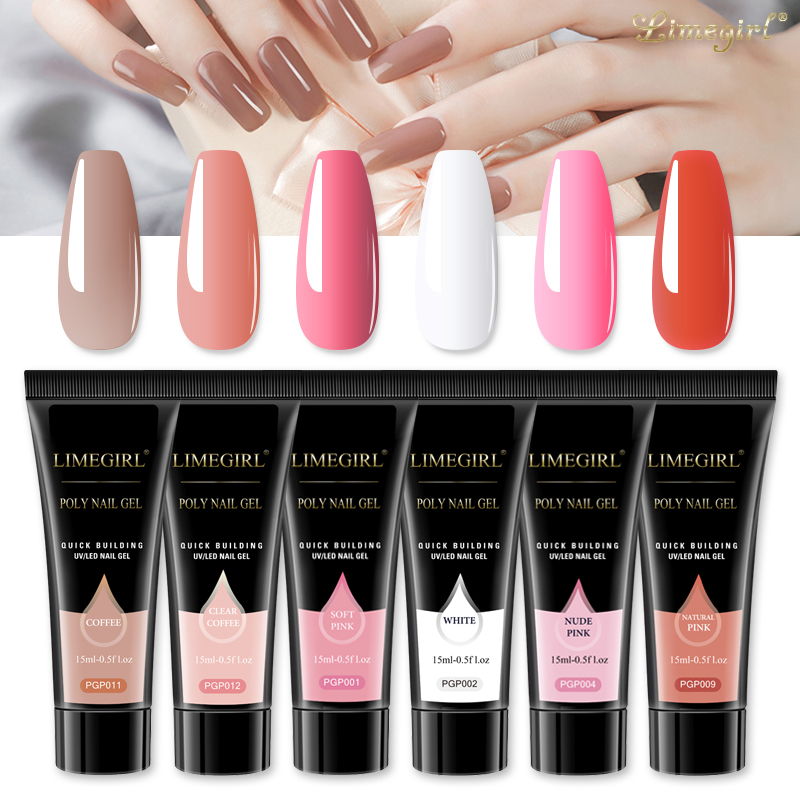 15ml Nail Gel Kit For Quick Ex - Polygel Nail Kit review and price