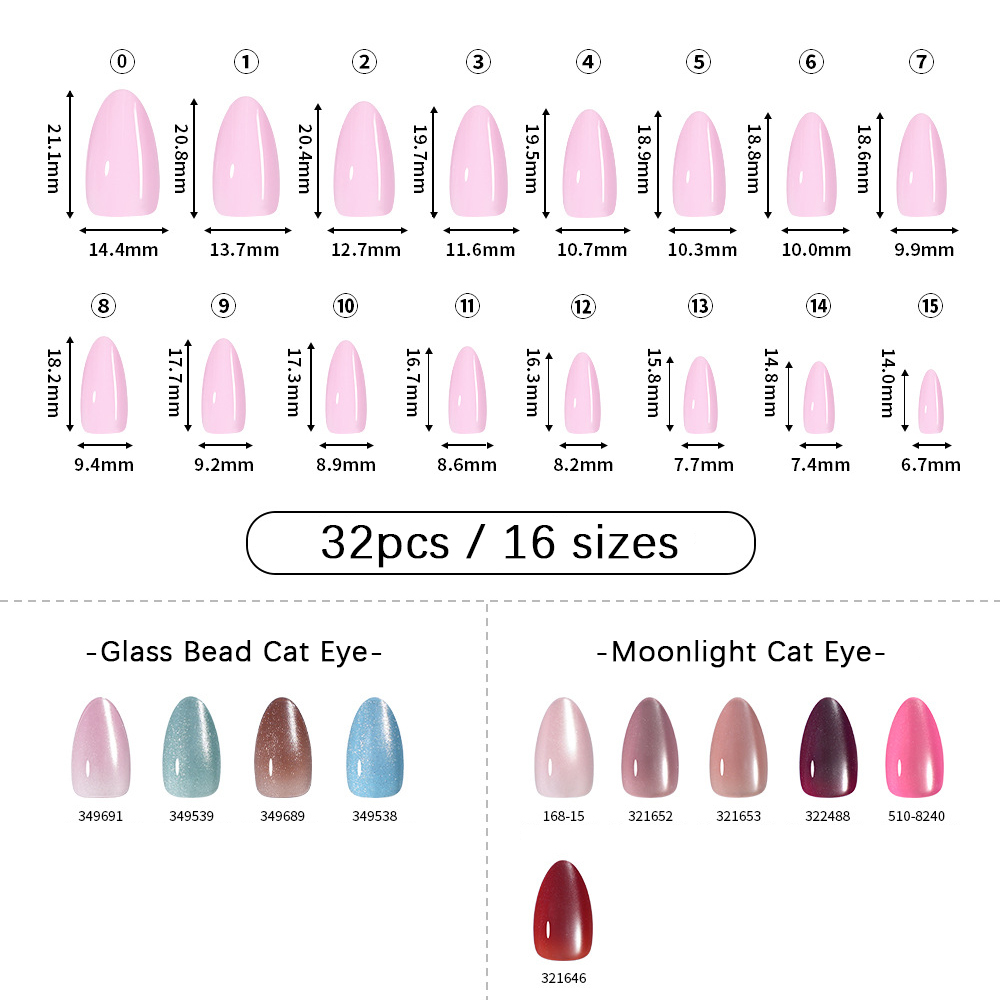 VITAGWX 32pcs Press on Nails A - Nail Art Halal review and price