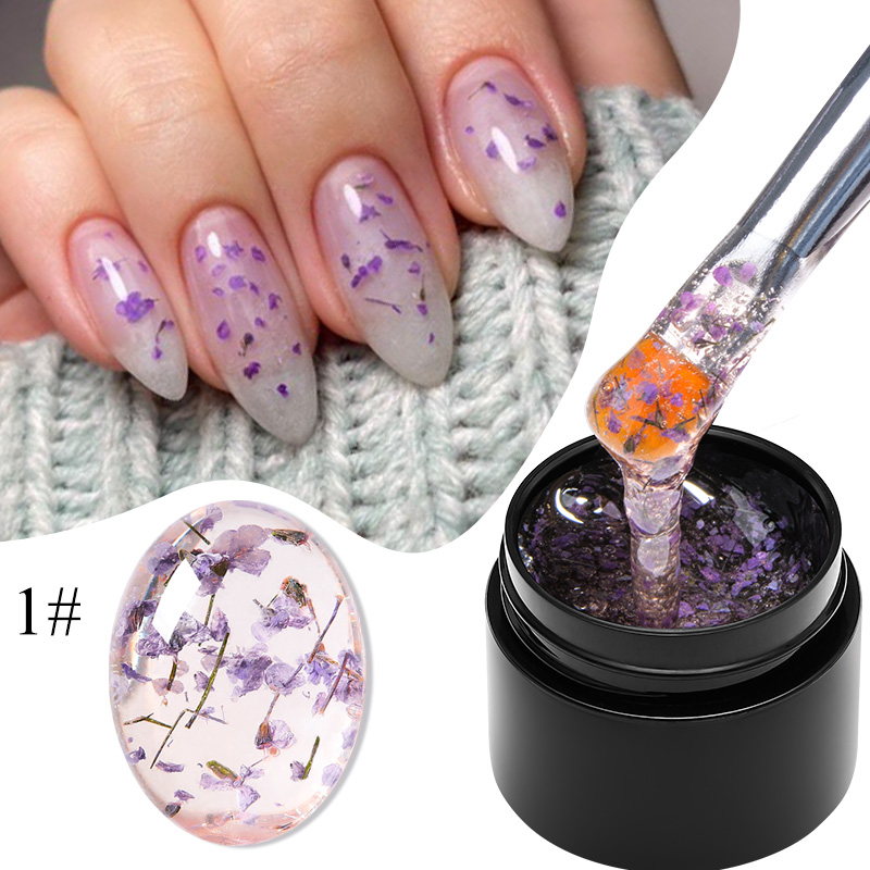 MEET ACROSS 5ml Pink Dried Flo - Nail Art Orange review and price