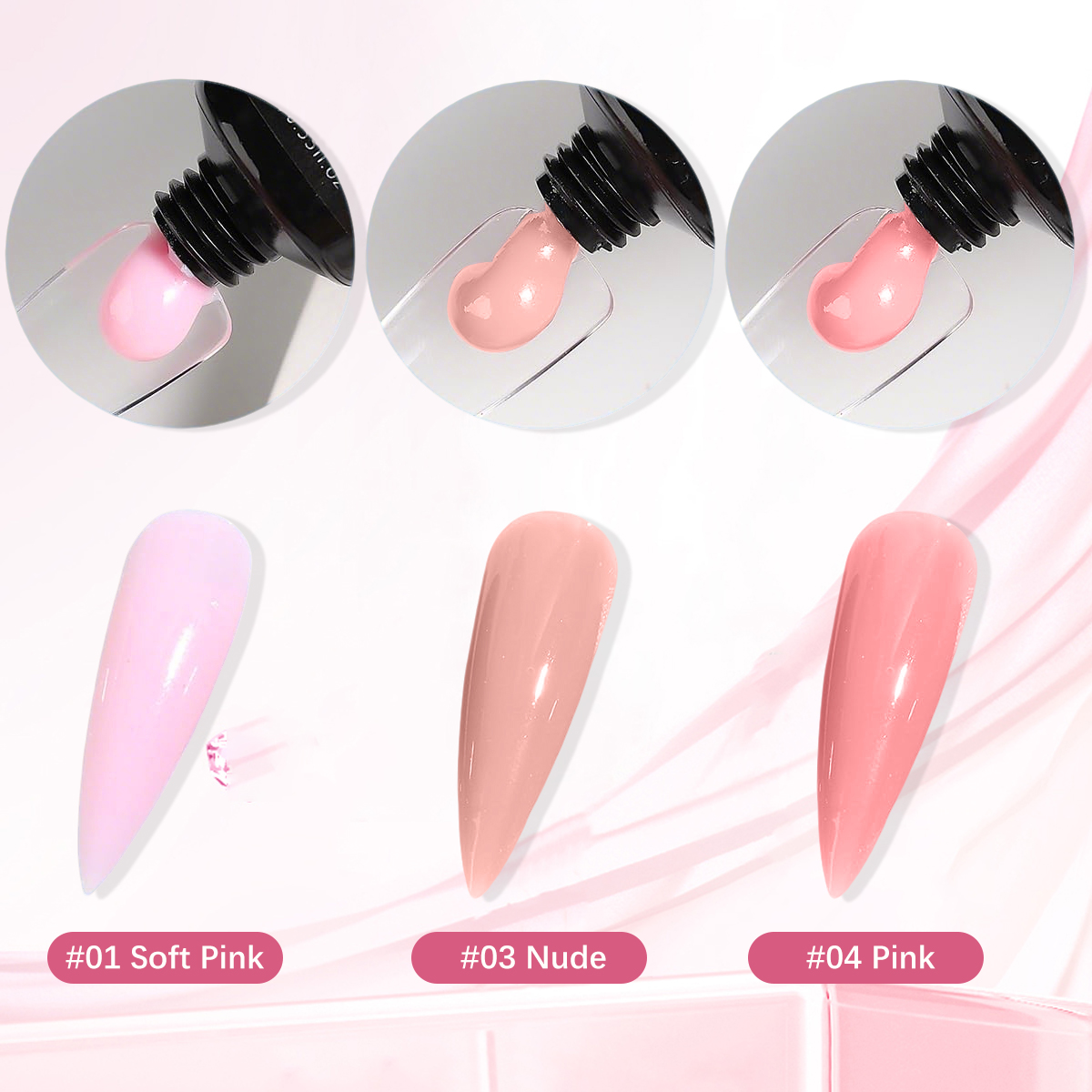 Duolingdai 4 Color Poly Nail E - Polygel Nail Kit review and price