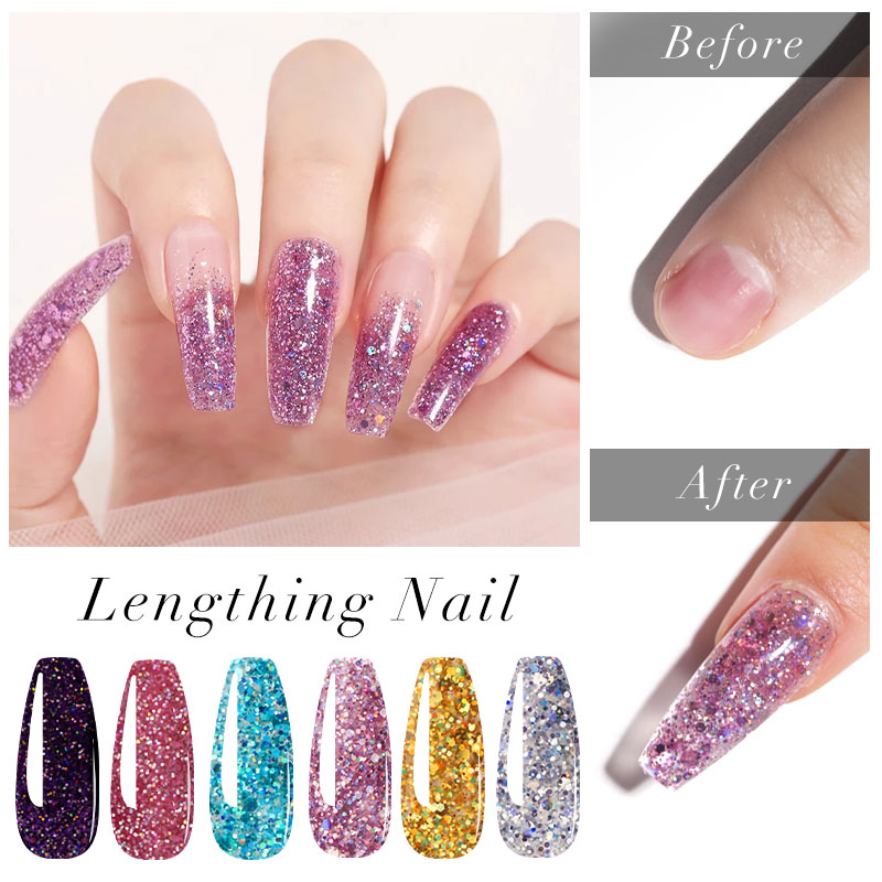 Poly Nail Gel Full Set With 6W - Polygel Nail Kit review and price