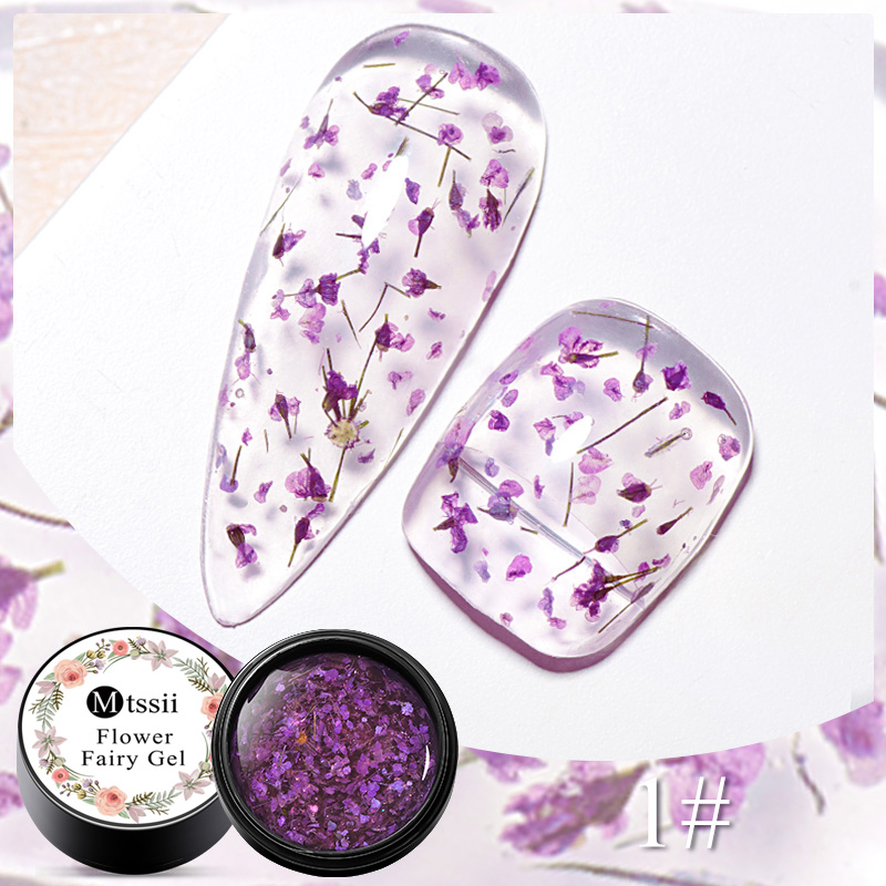 Mtssii Dried Flower Gel Nail P - Nail Art Orange review and price
