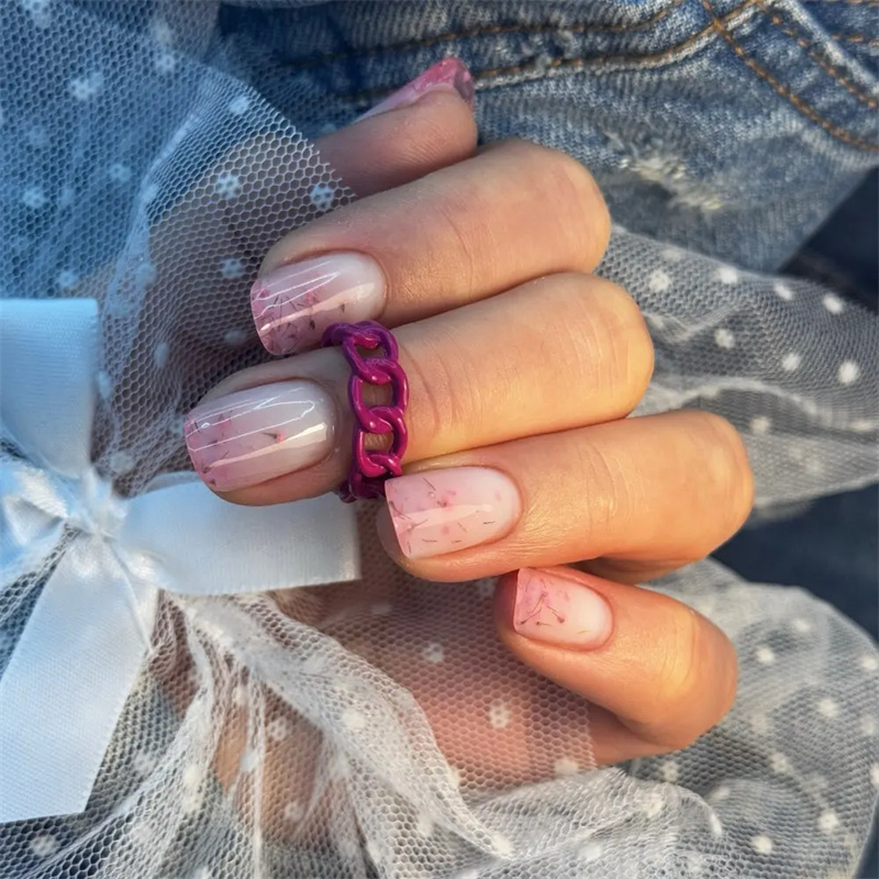 Mtssii Dried Flower Gel Nail P - Nail Art Orange review and price