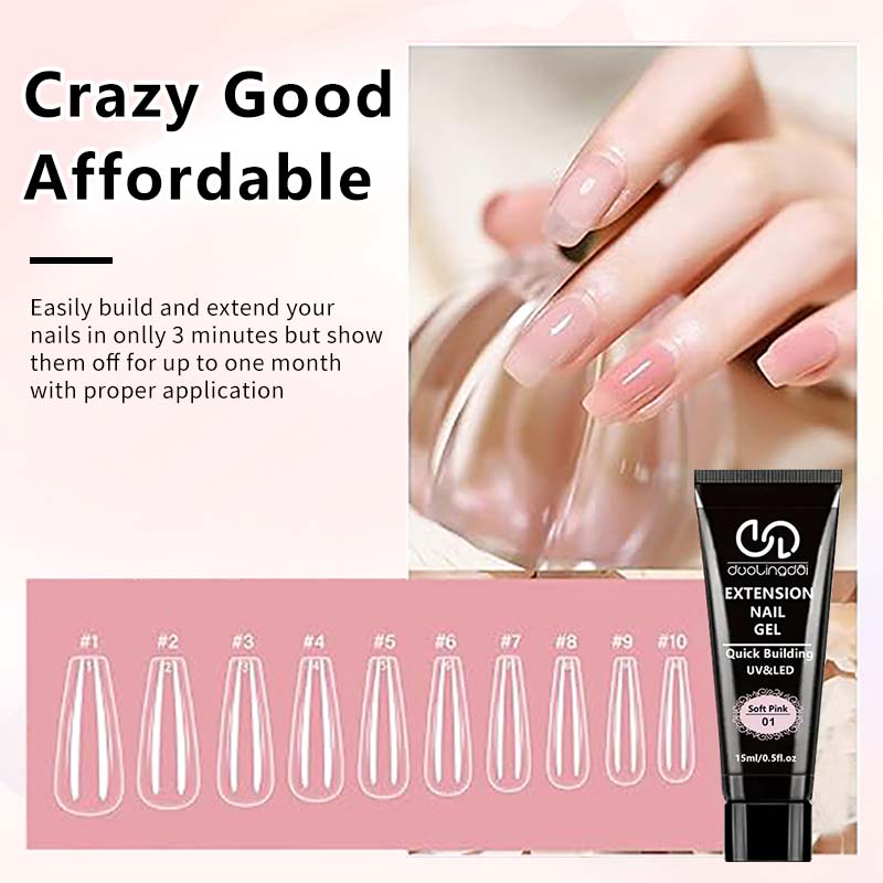 8PCS/Set Poly Extension Gel Se - Polygel Nail Kit review and price