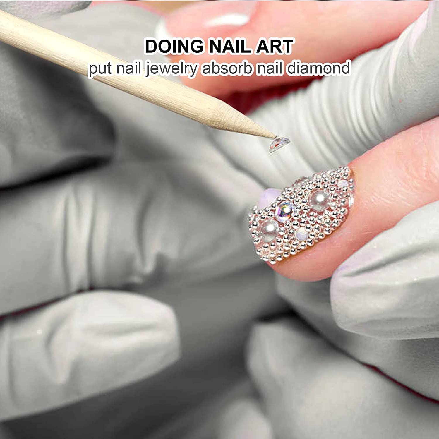 100/50pcs Nail Art Pusher Oran - Nail Art Orange review and price