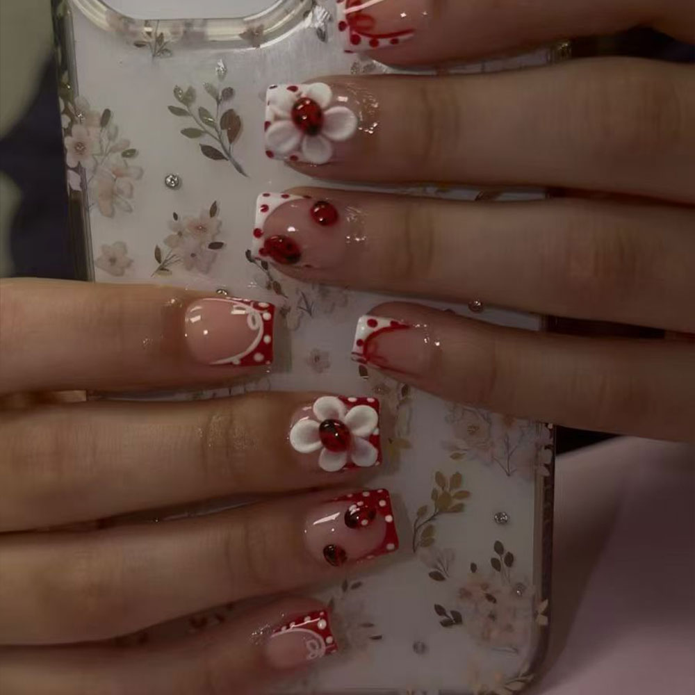 24 Pieces Per Set. Rectangular - Nail Art Halal review and price