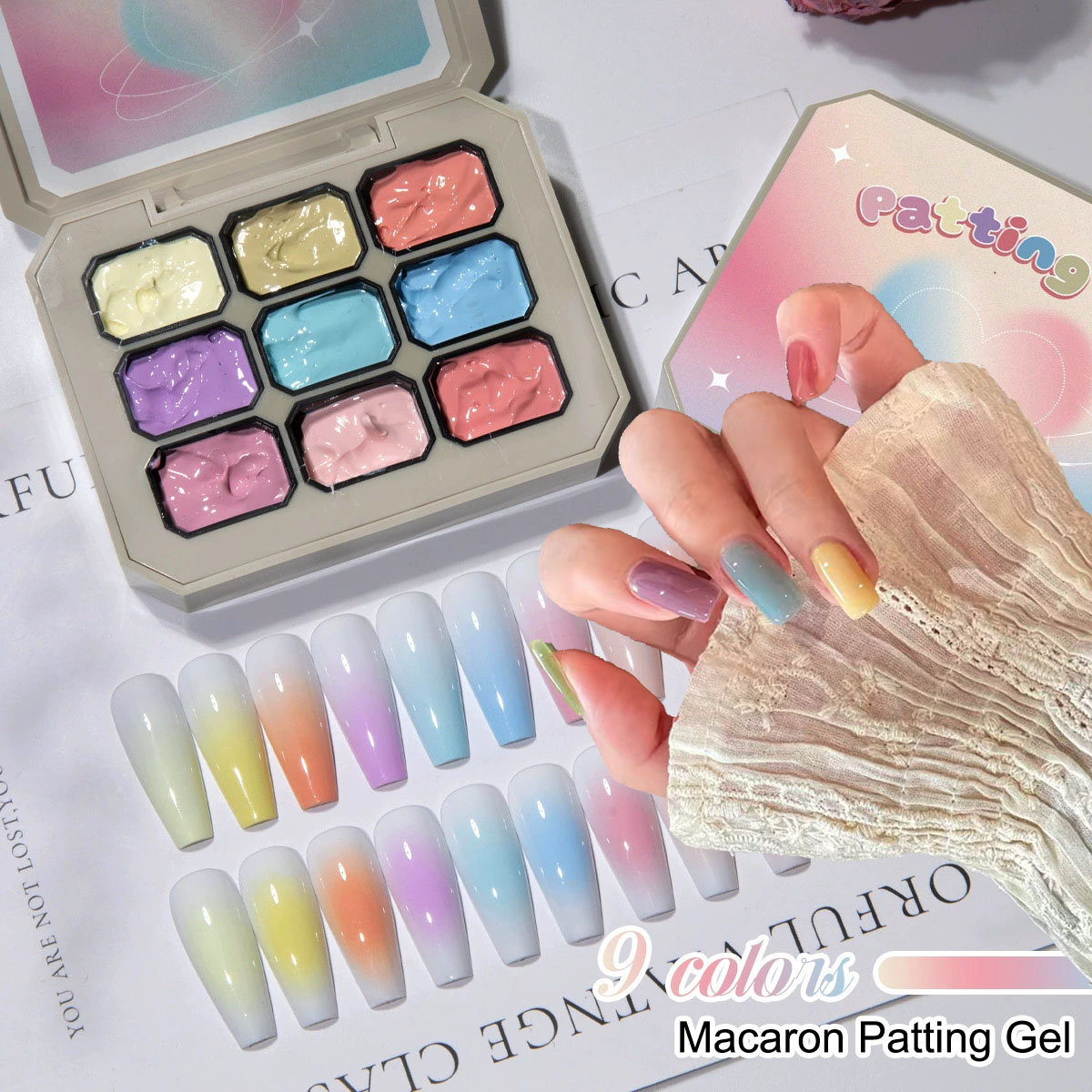 1pc Solid Makaron Nail Polish  - Nail Art Halal review and price