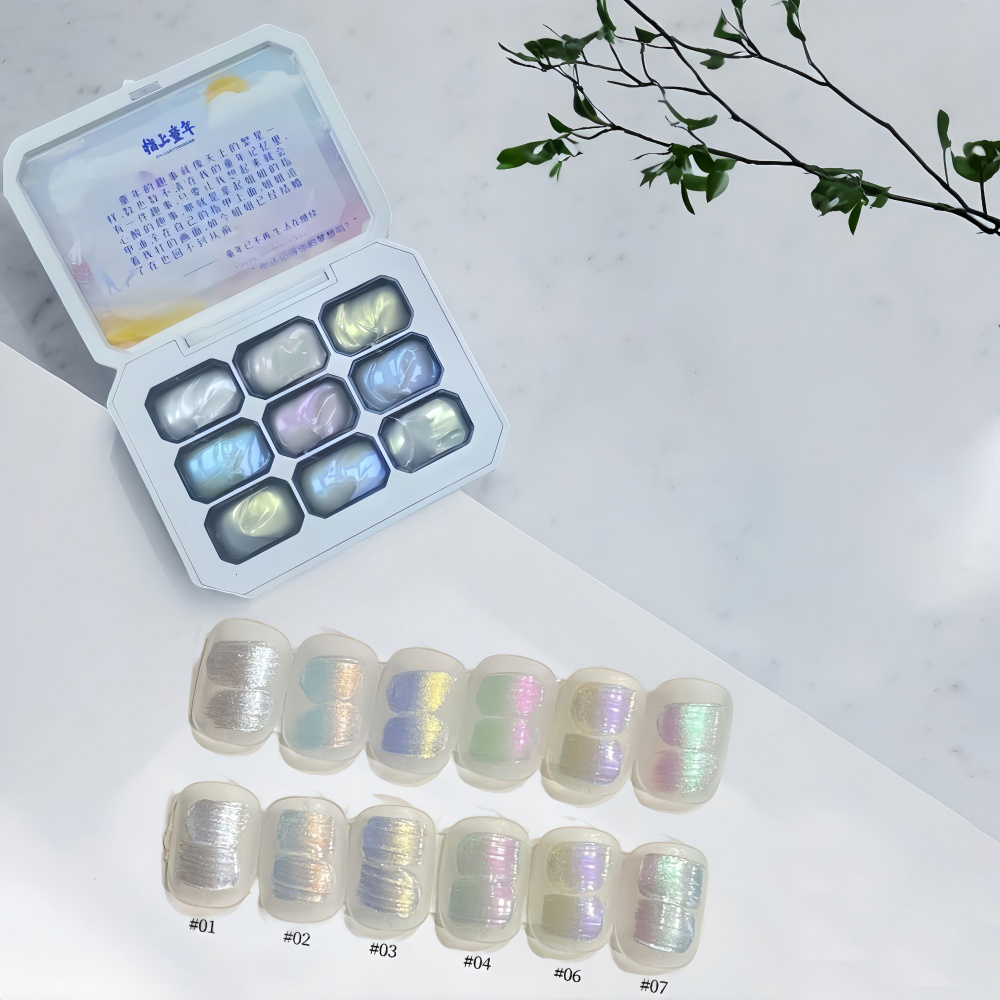 1pc 9-color new popular pattin - Nail Art Halal review and price