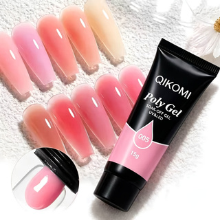 QIKOMI Poly Gel Nail Extension - Polygel Nail Kit review and price