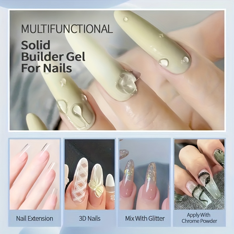 100g Clear Non-Stick Hand Exte - Nail Art Halal review and price