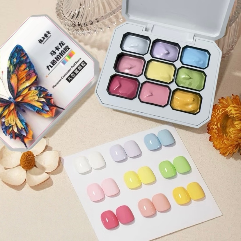 9-Color Solid Nail Polish, Mac - Nail Art Halal review and price