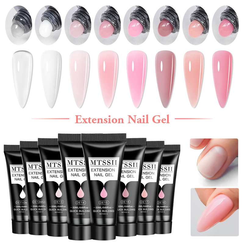 4/6/8PCS 20ml Poly Nail Extens - Polygel Nail Kit review and price