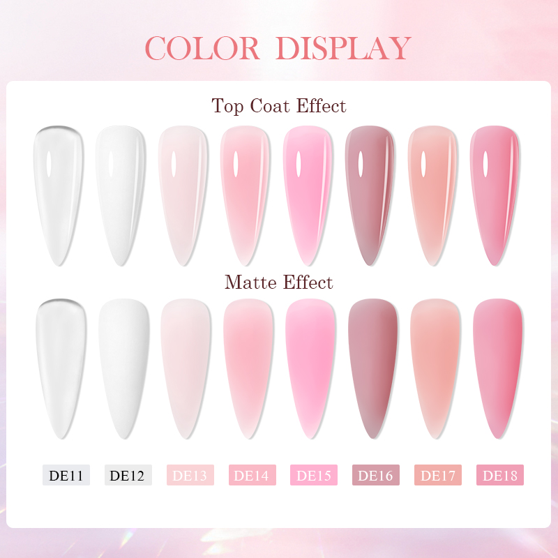 4/6/8PCS 20ml Poly Nail Extens - Polygel Nail Kit review and price