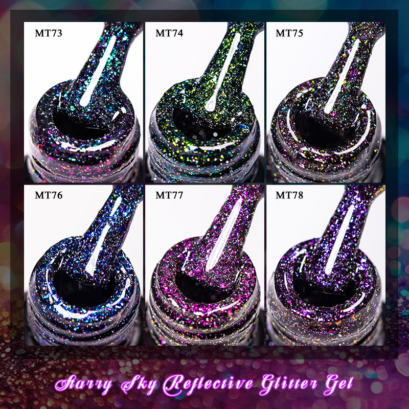 7ml Starry Sky Reflective Glit - Nail Art Orange review and price