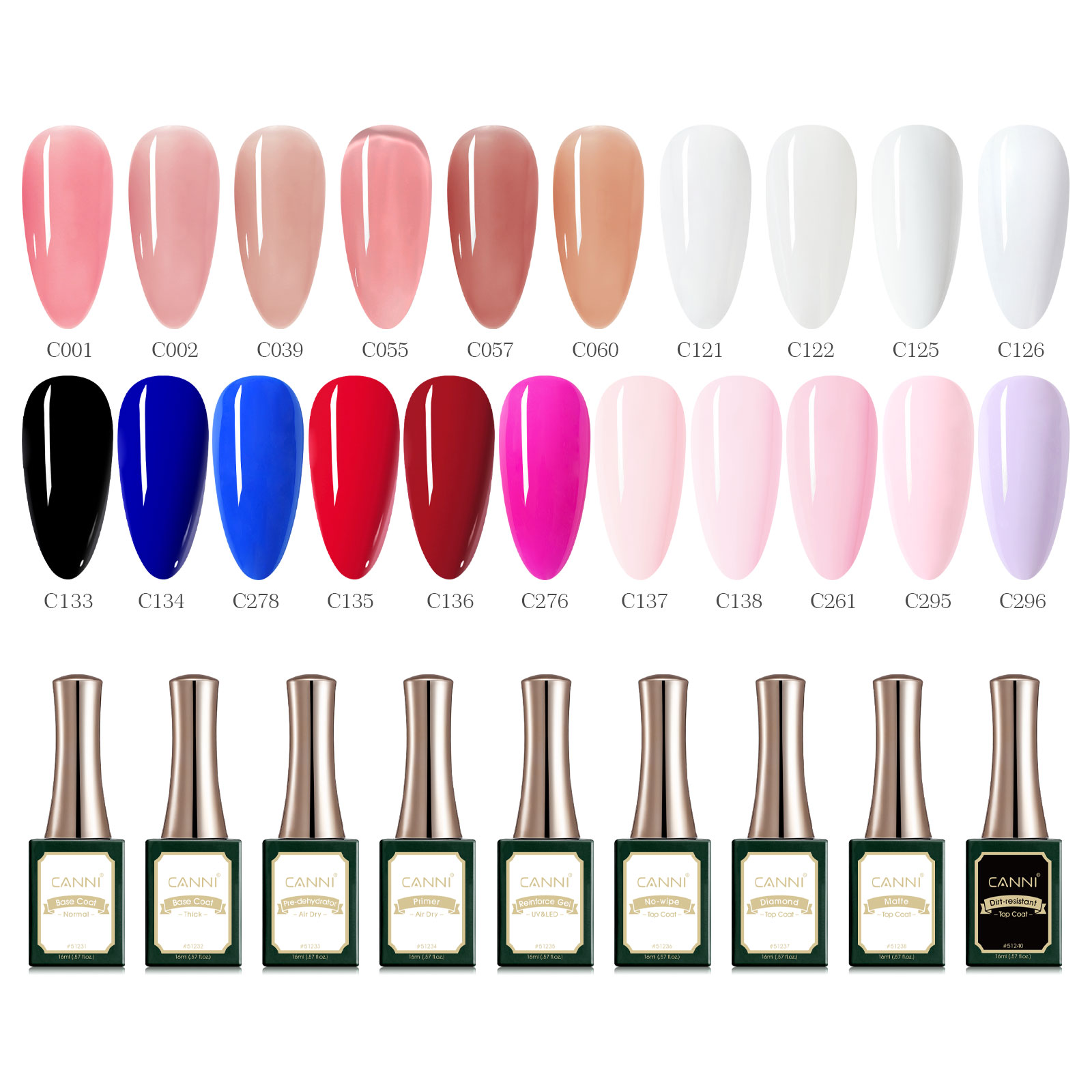 CANNI TPO/HEMA FREE 16ml Gel N - Nail Art Orange review and price