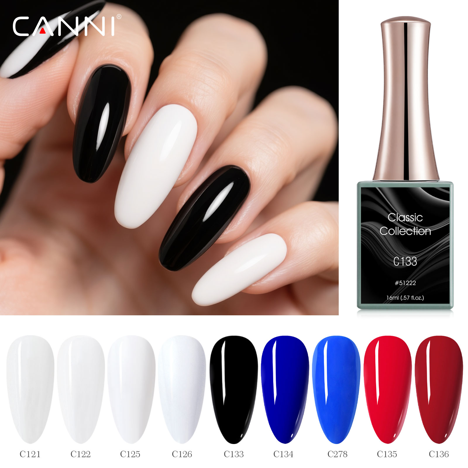 CANNI TPO/HEMA FREE 16ml Gel N - Nail Art Orange review and price