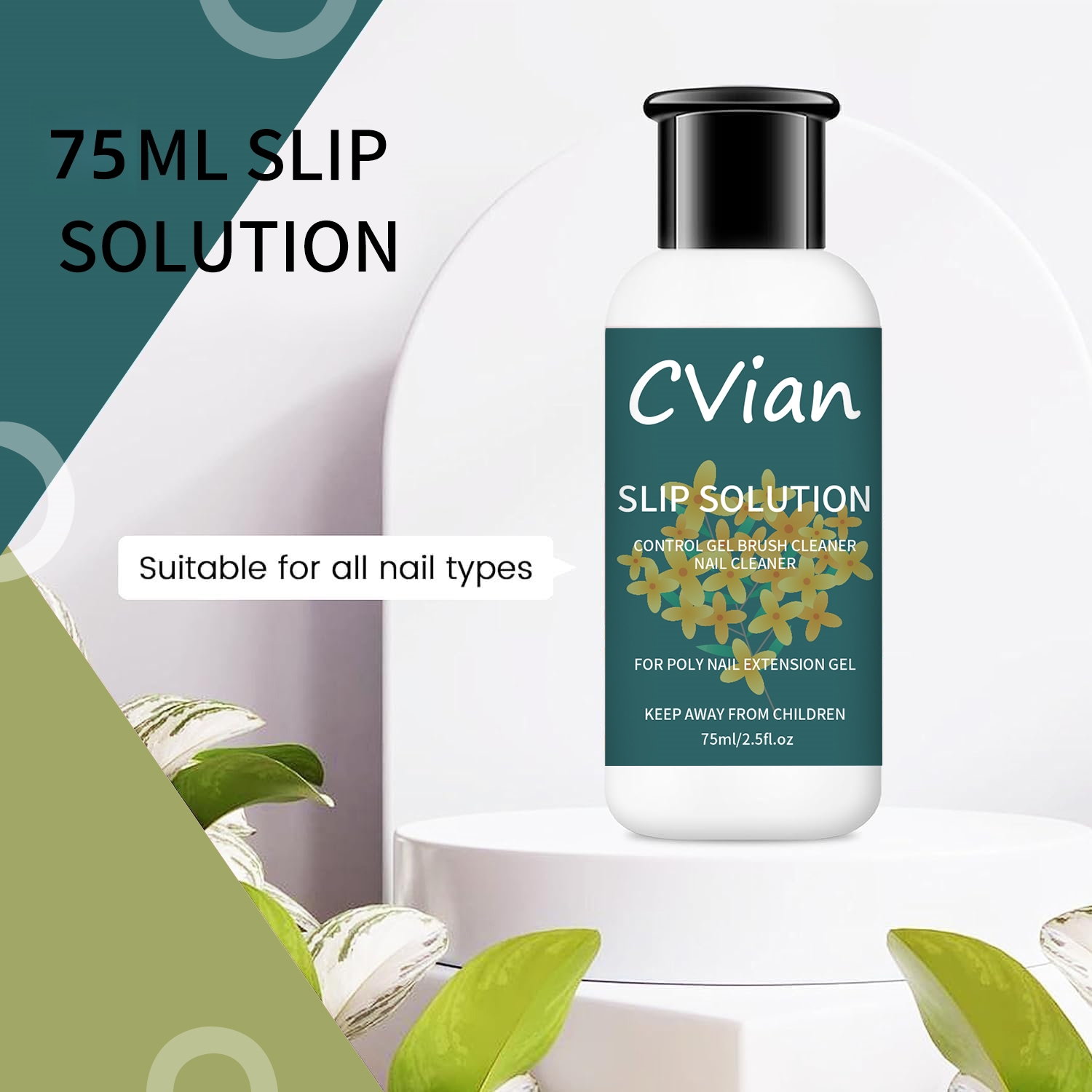 75ml Poly Gel Slip Solution Ki - Polygel Nail Kit review and price