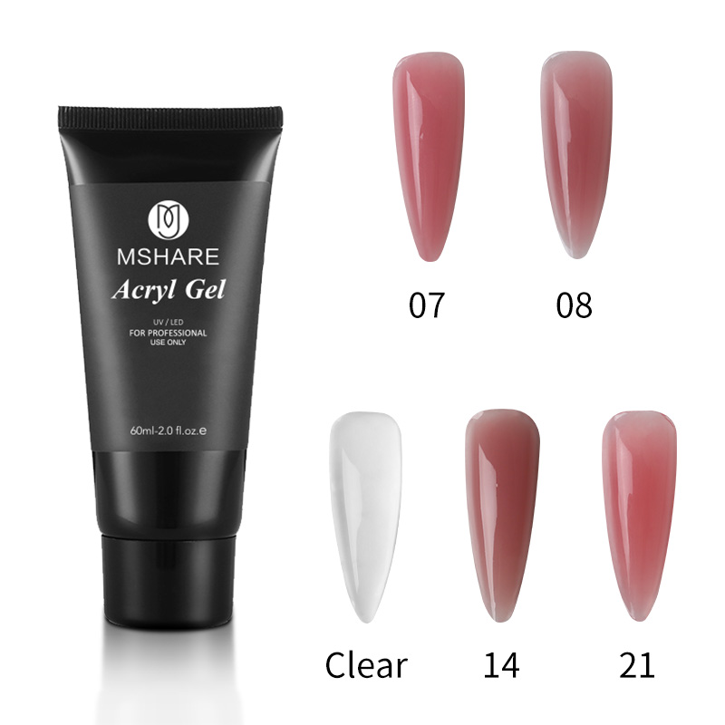 MSHARE 2pcs/set 30g/60g Natura - Polygel Nail Kit review and price