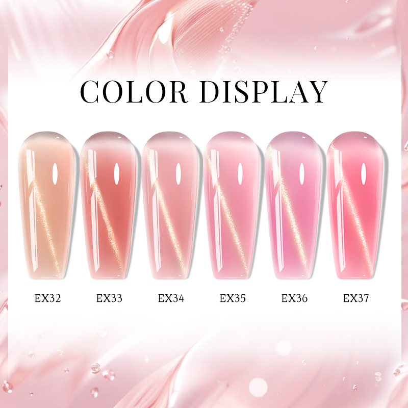 6pcs/set 20ml Cat Eye Poly Nai - Polygel Nail Kit review and price